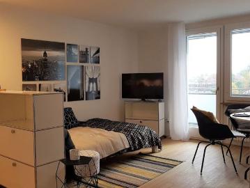 1 Zimmer, 30 m², 3. Stock