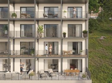 Laax, Surselva, Graubünden - Balkon, Heizung