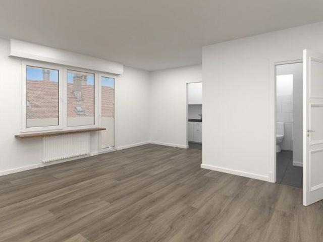 1 Zimmer, 32 m², 3. Stock