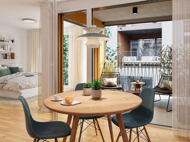 1 Zimmer, 34 m², EG