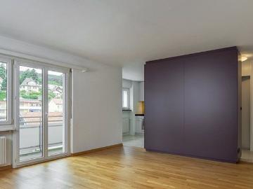 1 Zimmer, 38 m², 2. Stock