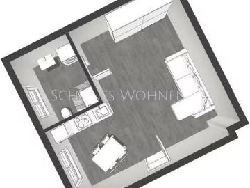 1 Zimmer 38 m² 580 € Kaltmiete Wohnungen in Mainz