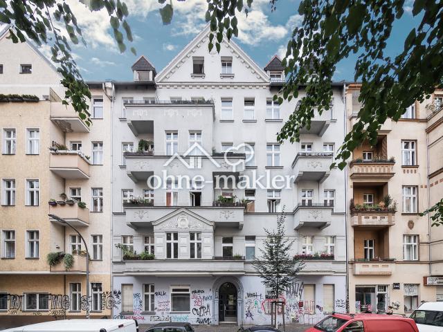 1 Zimmer WE im Altbau, Hinterhaus 3. OG, ohne Aufzug und ohne Balkon