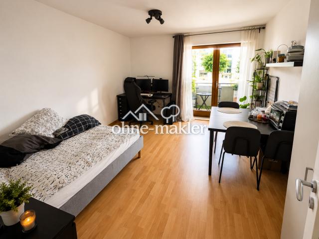1 Zimmer Wohnung mit Balkon und Tiefgarage