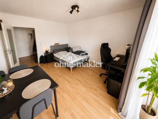 1 Zimmer Wohnung mit Balkon und Tiefgarage