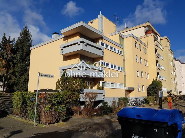 1 Zimmer Wohnung mit Einbauküche und Balkon, Worms, ruhige Lage, Fahrstuhl