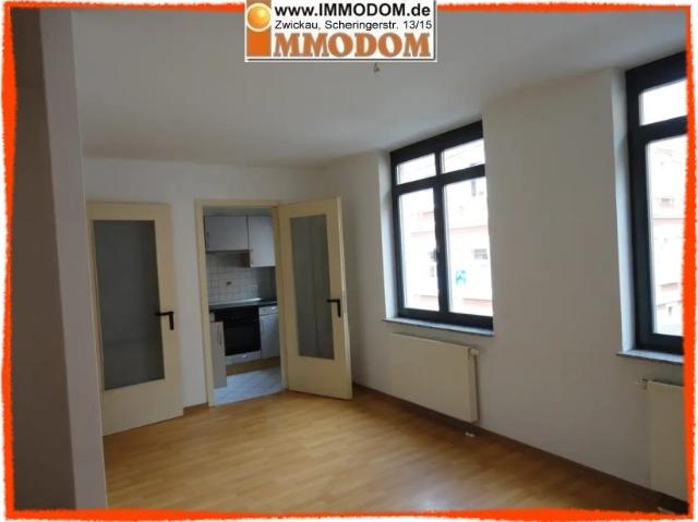 1 Zimmer Wohnung mit EINBAUKÜCHE in idyllischer und zentrumsnaher Lage in Wilkau Hasslau zu vermieten!