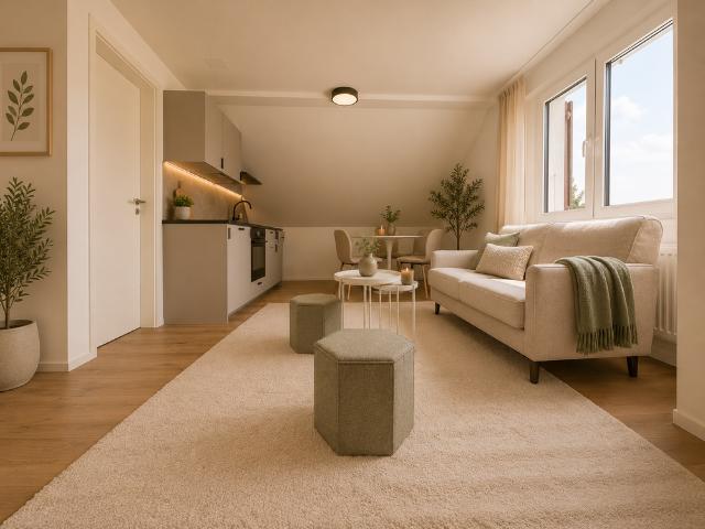 1 Zimmer Wohnung Möbliert ! Frisch Renoviert