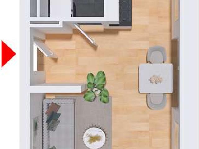 1 Zimmer Wohnung für Kapitalanleger oder Singles Whg. 4/05