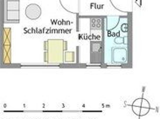 1 Zimmer Wohnung in Mülheim Broich