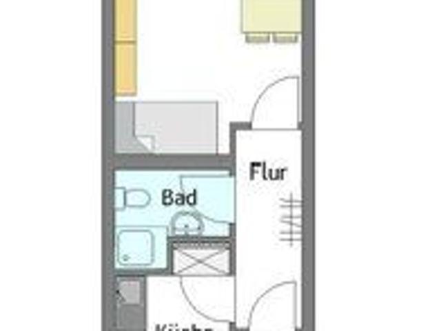1 Zimmer Wohnung in Mülheim Heißen