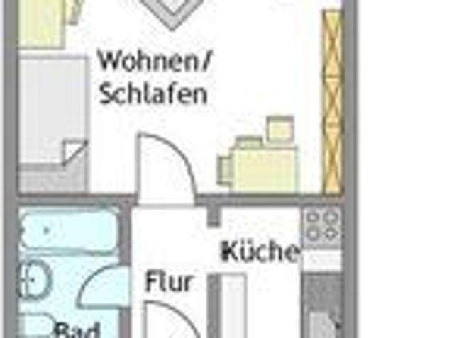 1 Zimmer Wohnung in Mülheim Saarn