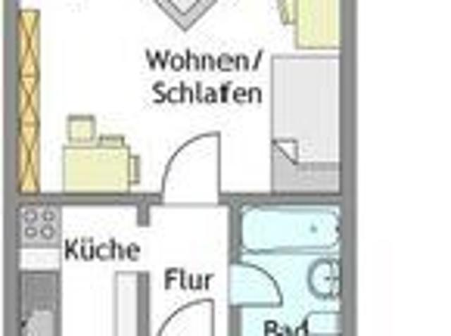 1 Zimmer Wohnung in Mülheim Saarn