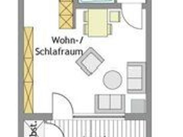 1 Zimmer Wohnung in Mülheim Speldorf