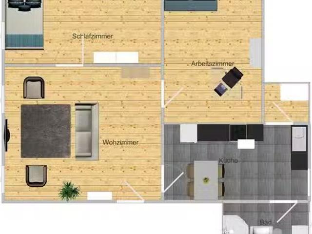 1 Zimmer Wohnung in Obere Karlstraße, Erlangen
