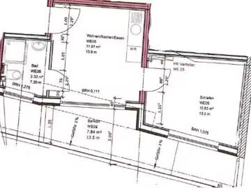 1 Zimmer Wohnung in Augartenstraße, Schwetzingerstadt