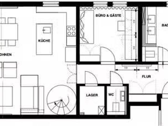 1 Zimmer Wohnung in Am Schillergarten, Blasewitz