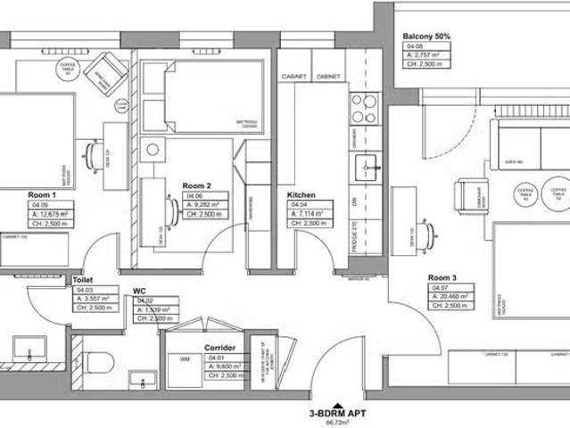 1 Zimmer Wohnung in Angerburger Allee, Westend