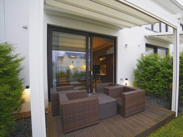 1 Zimmer Wohnung in Berlin mit Garten und Terasse