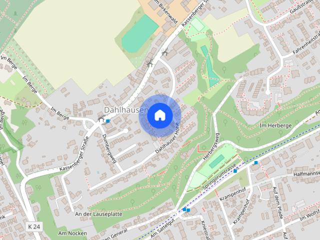 1 Zimmer Wohnung in Dahlhausen für Senior*innen mit WBS