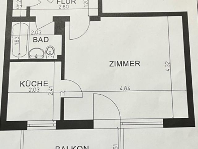 1 Zimmer Wohnung in Hamburg Hamm