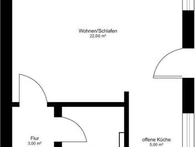 1 Zimmer Wohnung in Knaackstraße, Prenzlauer Berg