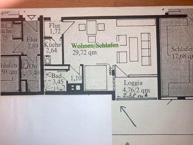 1 Zimmer Wohnung in Stuttgart Süd