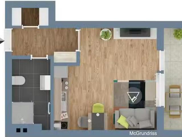 1 Zimmer Wohnung in Servaisstraße, Witterschlick
