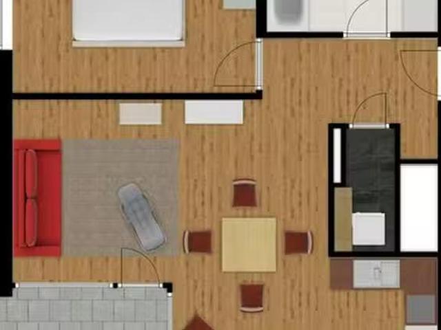 1 Zimmer Wohnung in Simferopolstraße, Bahnstadt