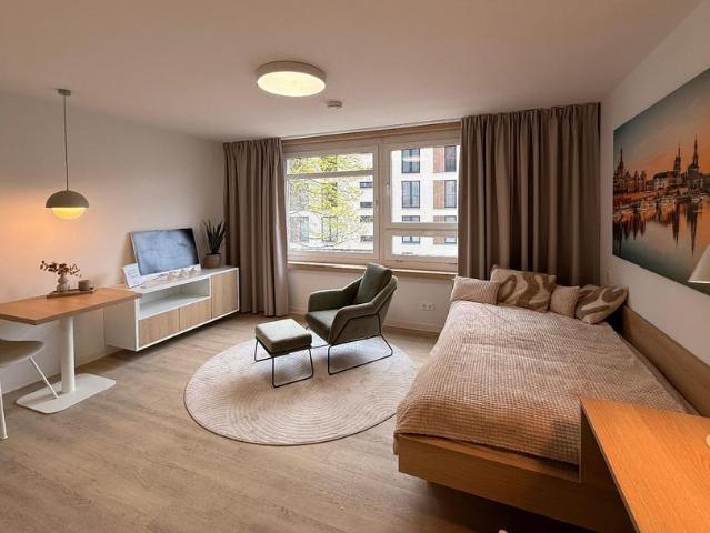 1 Zimmer Apartment in Dresden – vollmöbliert – 677 EUR warm