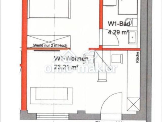 1 Zimmer Apartment in sehr zentraler Lage Karlsruhe