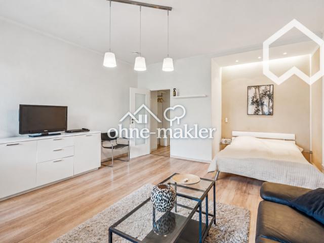 1 Zimmer Apartment, möbliert, mit Balkon in Berlin Grunewald Kurfürstendamm