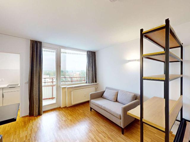 1 Zimmer Apartment mit Balkon und Einbauküche