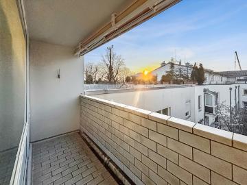 1 Zimmer Apartment mit Balkon mit bester Anbindung
