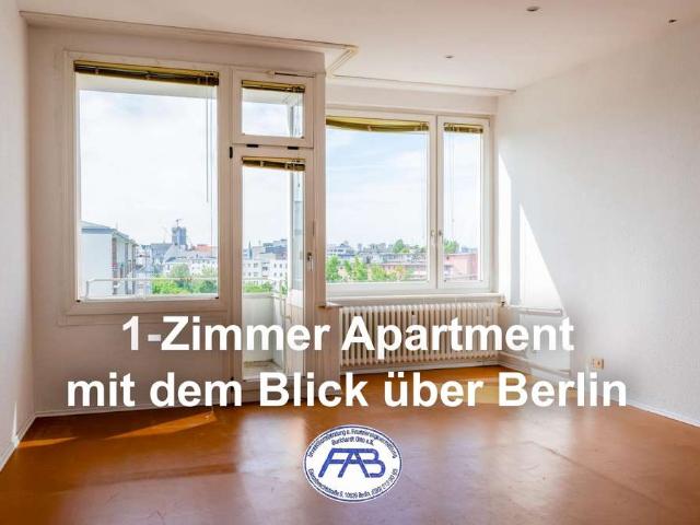 1 Zimmer Apartment mit dem Blick über Berlin