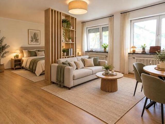1 Zimmer Apartment zur Miet möbliert Nürnberg Maxfeld