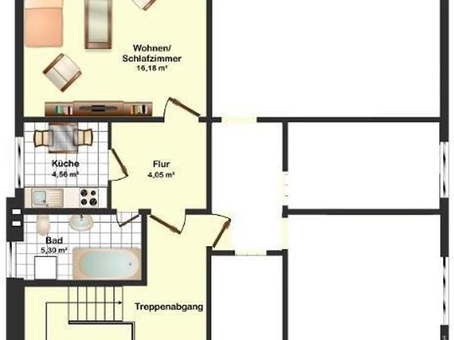 1 Zimmer Appartment in Beverstedt Stubben