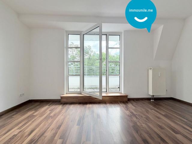 1 Zimmer • im Dachgeschoss • mit Dachterrasse • Tiefgaragenstellplatz • zur Miete • ab sofort frei! ID: 3498