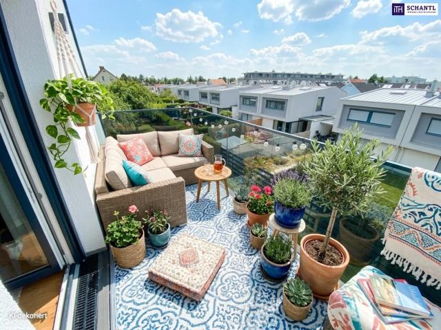 1 Zimmer mit Klimaanlage und großer Terrasse | Ruhelage | Badeteich Hirschstetten in Fußnähe