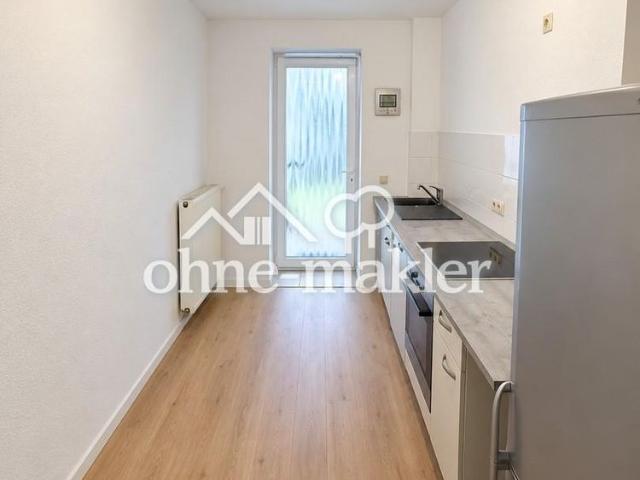 1 Zimmer mit separater Küche und eigener Terrasse, nahe Hauptbahnhof auf Wunsch möbliert
