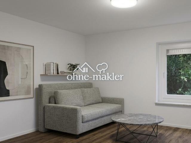 1 Zimmer Souterrain Appartement, möbliert