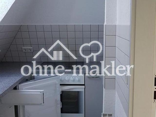 1 ZKB + Balkon in Zwickau Auerbach, Dachgeschoss Wohnung mit EBK