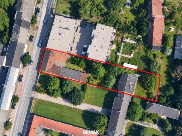 1.055 m² Bauland im Zentrum von Baden – Hausbestand & Entwicklungspotenzial