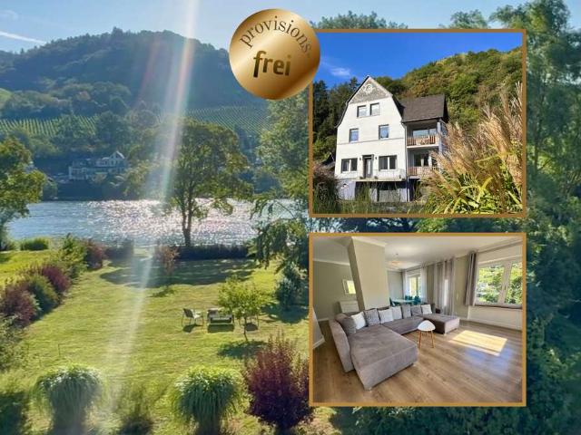 1.000 m² Moselgarten | 4 Wohnungen | modern möbliert | provisionsfrei | Traumblick | 4 Balkone