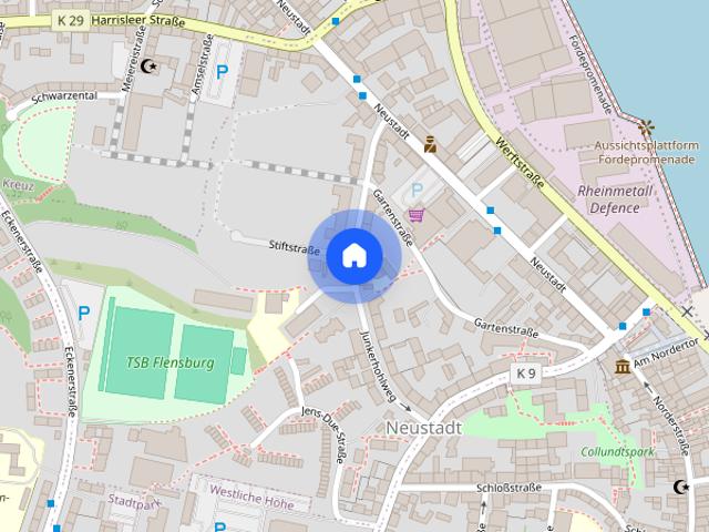 1,0 Zimmer Wohnung, Junkerhohlweg 7, 1.OG ! Bitte bewerben Sie sich online !