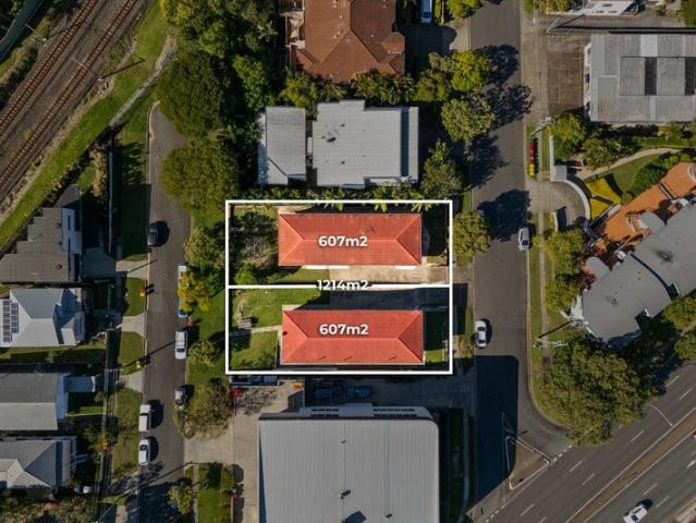 1,214m² OF BLUE CHIP ALDERLEY: TWO BRICK BLOCKS WITH CITY VIEWS AND DUAL FRONTAGE