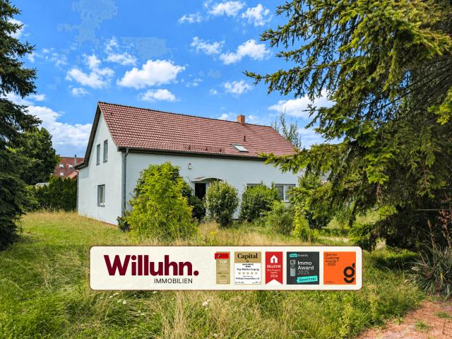 1 2 Familienhaus mit großem Grundstück sehr ruhig! | Terrasse, Wintergarten, Doppelgarage, Brunnen
