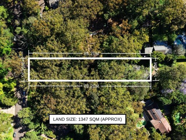 1,347sqm of Land. Bring the Vision