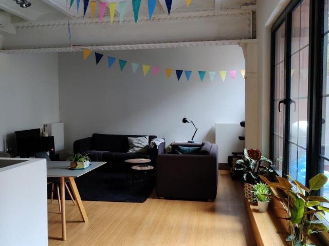 1.5 Bed Loft style Apt w/ terrace, Brussels City Centre