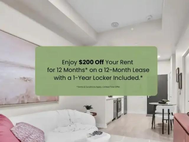 1.5 Bedroom Apartment Toronto ON 105268707